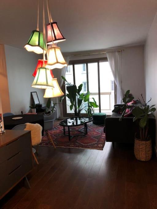 Appartement Cosy Et Calme - Au Coeur De Levallois - Avec Balcon Zewnętrze zdjęcie